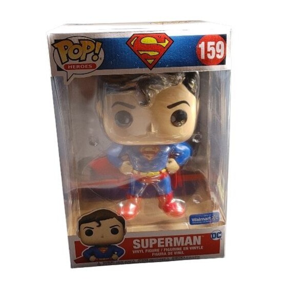 Funko POP! SUPERMAN JUMBO 10" INCH WALMART‎ IN HAND! - Picture 6 of 7